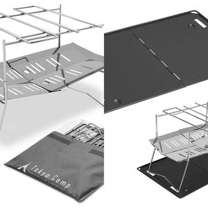 【新品未使用】TokyoCamp 焚火台 専用焚火プレート セット 正規品