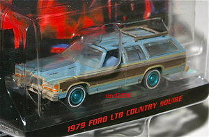 Greenlight Terminator 2 1/64 1979 Ford LTD Country Squire Ford Country skwaia Wagon The Terminator green machine 