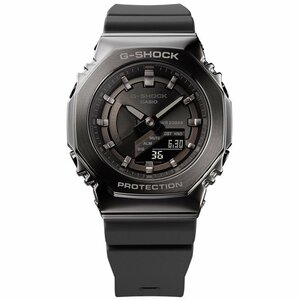 即決【G-SHOCK メタルベゼル 小型化　ミッドサイズ　ブラックバンド メンズ腕時計】 GM-S2100B-8AJF 新品　