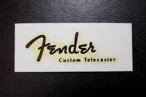 ☆Fender USA Custom Telecaster☆補修用デカール(シール)☆1959-1964☆ゴールド☆リアルエイジド仕様☆ ctdgra20