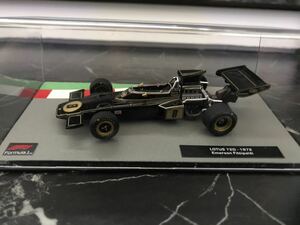 ロータス72D エマーソンフィッティパルディ　1972年　1/43 - Deagostini F1マシンコレクション　デアゴスティーニ