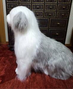 { free shipping }Piutre Italy Old wing lishu sheep dog # dog # dog #Old English Sheepdog