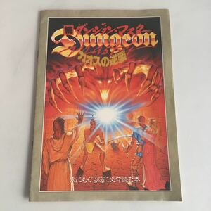 ◇ 雑誌付録 続 ダンジョンマスター カオスの逆襲 穴にもぐる前に必ず読む本 Login 24号特別付録 平成2年12月21日発行 ♪GM01