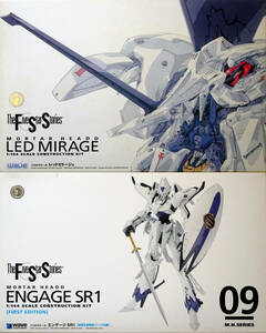 WAVE The Five Star Stories 1/144 red Mirage | engage SR1 2 piece set not yet constructed [ together transactions possible ]