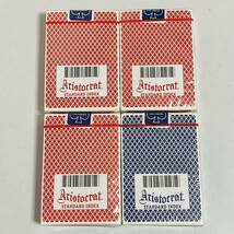 【未開封品】Aristocrat アリストクラット カジノ用 トランプ 4個セット_画像2