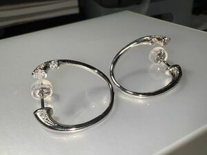 [ super-discount ]PT diamond earrings 0.13ct0.13ct KS3093