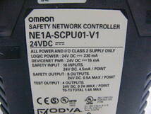 ★動作保証美品★ OMRON PLC NE1A-SCPU01-V1 Ver2.0 セーフティネットワークコントローラ_画像3