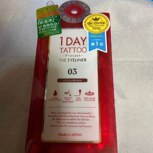 (新品未使用)1DAY TATOO プロキャスト ザ アイライナー リキッドアイライナー