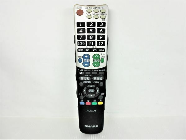 【動作確認済：即決：送料無料】SHARP(シャープ) テレビ用 リモコン GA826WJSA