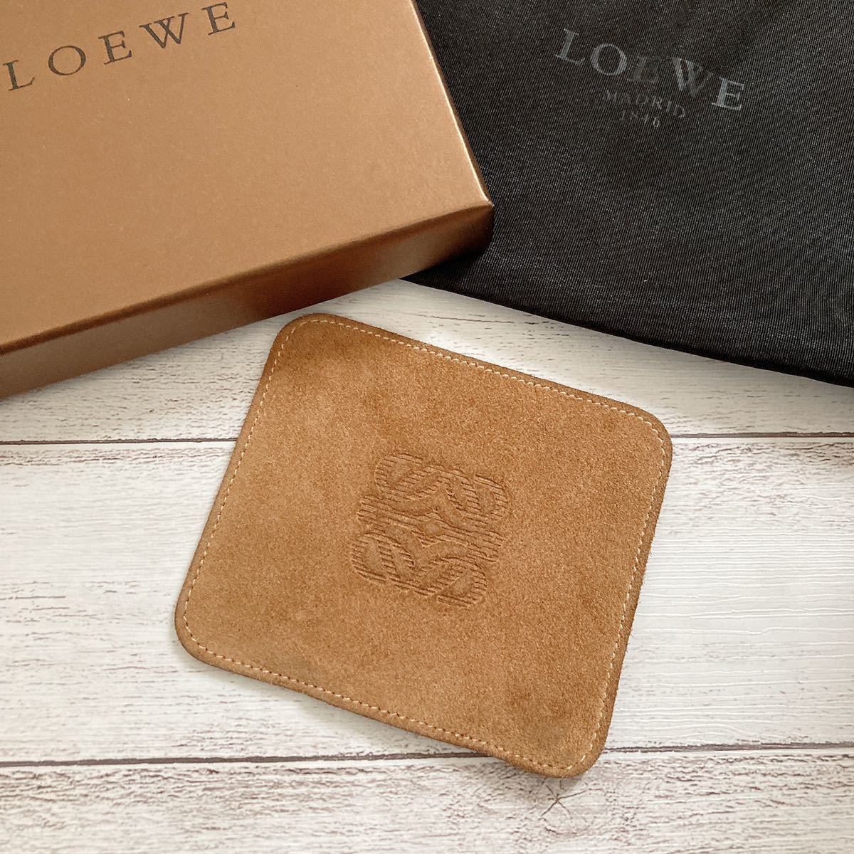 極美品】LOEWE ロエベ スエード スウェード レザー アナグラム