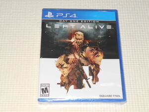 PS4★LEFT ALIVE DAY ONE EDITION 海外版(国内本体動作可能)★新品未開封