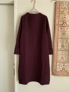 J&M DAVIDSON wool knitted One-piece bordeaux wine color Davidson *