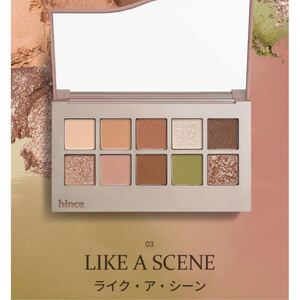 新品 hince ヒンス アイシャドウパレット 03 LIKE A SCENE