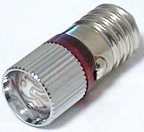 8 chip LED lamp LD0805D06R red 6V E10