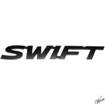 ◆SWIFTマッドブラック◆ エンブレム ステッカー 両面テープ 簡単装着 ドレスアップ クール スポーツカー 自動車 アクセサリー_画像2