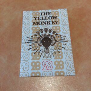 THE YELLOW MONKEY メカラ ウロコ 28 ポチ袋 バラ色募金 ザイエローモンキー イエモン 吉井和哉 グッズ グッヅ グッツ