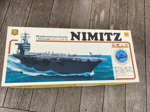  oo taki производства 1/800 America военно-морской флот супер большой пустой .*nimitsuCVN-68 motor laiz не собран товар пластиковая модель подлинная вещь 