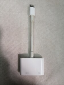 Apple Lightning Digital AV アダプタ A1438 アップル