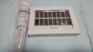 未使用 panasonic コンパクトソーラーライト BG-BL01 LED懐中電灯 BF-BG01 単3 充電池 EVOLTA