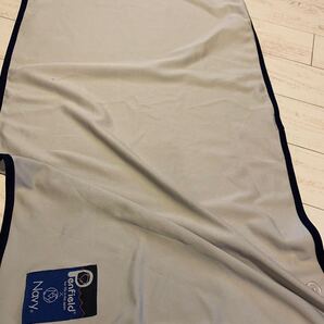 Penfield × Navy フリークロス 夏の膝掛けなどに グレー