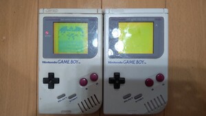 ゲームボーイ 初代 2台 レッドアリーマー ソフト一本付き! Nintendo 任天堂 初代ゲームボーイ
