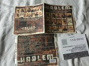 HARLEM ver1.7 ブックレット、裏ジャケット、盤なし