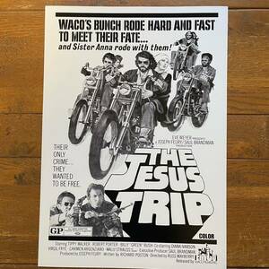 ポスター★70'sバイカームービー「The Jesus Trip」★ヘルズエンジェルズ/パンヘッド/ショベル/Hell's Angels/イージーライダー