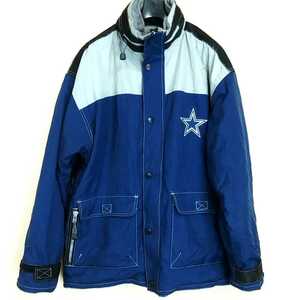 A2 Champion チャンピオン L 中綿 ナイロンジャケット ヴィンテージ ジャケット カウボーイズ DALLAS COWBOYS NFL NBA MLB 古着 90s 00s