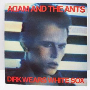 ADAM AND THE ANTS-Dirk Wears White Sox (UK Reissue LP/CBS 25