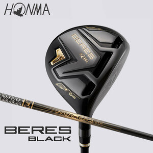 ★☆ホンマ　HONMA　“ BERES BLACK FW ”　5W × ARMRQ MX BLACK(SR)　新品☆★