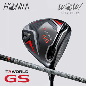 HONMA　T//WORLD 『 GS 』 9.5° × SPEEDTUNED 48 (S)　新品