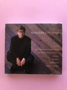 Love　Songs　/Live　Like　　エルトン・ジョン　2枚組　歌詞カード、スリーブケース付き　輸入盤