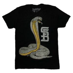 Steadfast brand ステッドファストブランド Cobra tattooデザインプリント Tシャツ (L) [並行輸入品]