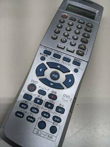 【F-38-26】ジャンク　EUR7901KP0 　パナソニック　(DMR-HS1用)TV DVD HDD ビデオリモコン　EUR7901KP0