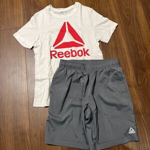 上下セット ハーフパンツ 半袖Tシャツ Reebok