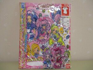 ◆　バンダイ　スイートプリキュア　◆　三分袖スリーマ　110　やや厚地　