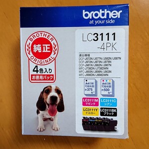 純正 ブラザー(brother) インクカートリッジ 4色 LC3111-4PK