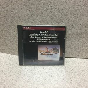 西独盤 CD ヘンデル フルート・ソナタ集 ベネット クレーマー
