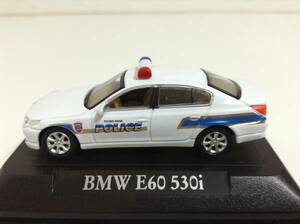 BMW 5代目 5シリーズ 530i 525i 540i 545i 550i E60 2003年式~ パトカー 1/72 約6.5cm ミニカー 送料￥220