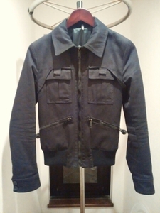 Diorhomme 美品 44 ディオール 06AW エディ期 A2 コットン ジャケット