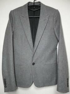 Dior Homme Dior Homme * cashmere . wool tailored jacket *smo- gold single 