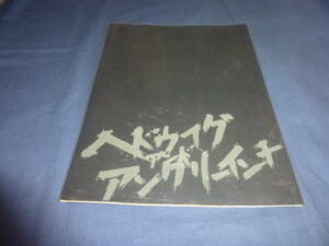 舞台パンフ「ヘドウィグ・アンド・アングリーインチ」2012年/森山未來、後藤まりこ