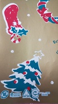 クリスマス包装紙　タカ印品番35-2833 コート紙　1枚_画像2