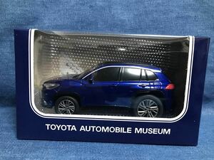 トヨタ博物館 トヨタ カローラクロス プルバックカー ブルー 青 ミニカー 新品未開封 新型 2021年 カラーサンプル