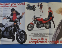 カワサキ　ER-500　KAWASAKI　ER-5　ヨーロッパ向け英語表記 バイクカタログ　【K-M1980-01】_画像5