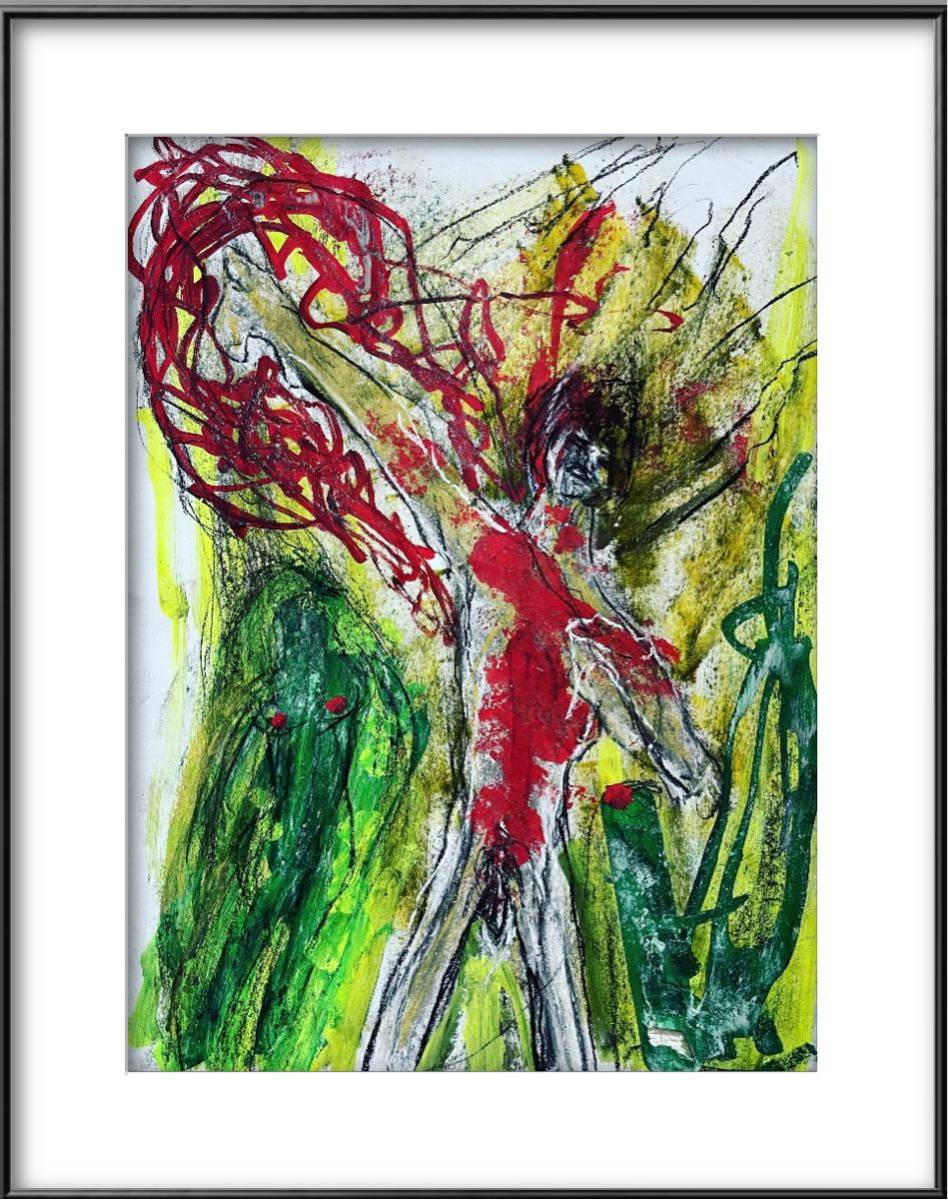 Художник Hiro C Love Wars, произведение искусства, Рисование, Рисунок пастелью, Рисунок карандашом