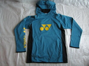 O size yonex nappy lining long sleeve f-ti- use fewer beautiful Yonex limitation hood Parker jacket blue group men's 