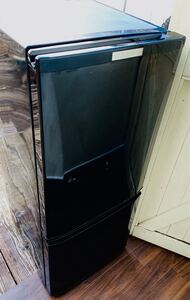 定番!三菱の黒の冷蔵庫 146L 2017年製造 MR-P15A 冷凍冷蔵庫 Haier