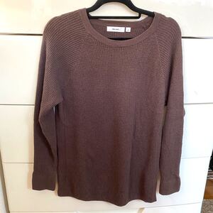 niko and... アンゴラコン ワッフル プルオーバー ワッフルT ニコアンド ロンT