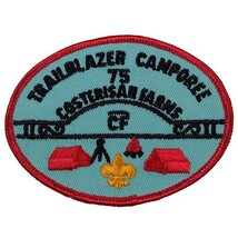 ZF21 TRAILBLAZER CAMPOREE 75 ボーイスカウト BSA ビンテージ ワッペン パッチ ロゴ エンブレム USA アメリカ 米国 輸入雑貨_画像1